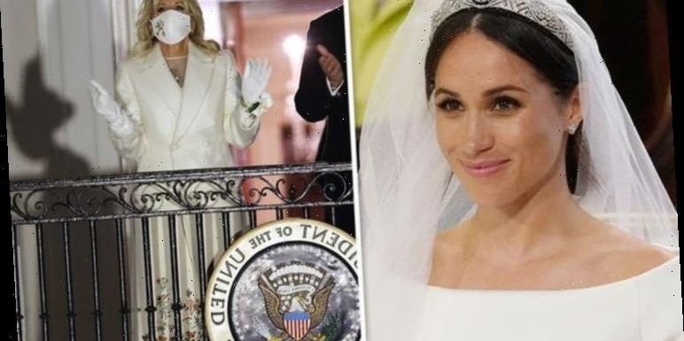 Meghan Markle wedding dress: Did Duchess inspire Jill Biden’s inauguration outfit?