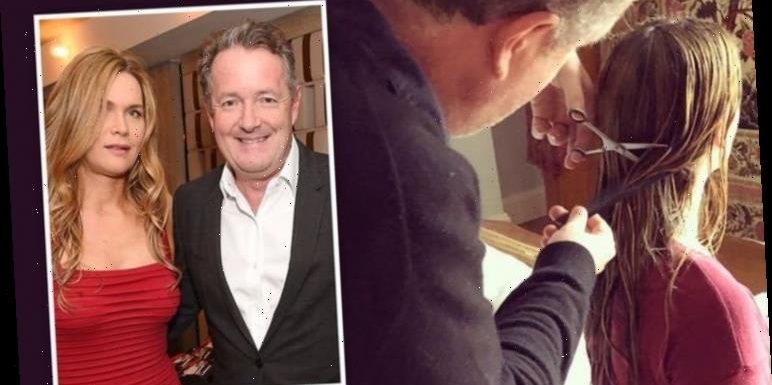 Piers Morgan’s wife calls for ‘help’ as she worries about GMB host’s DIY haircut