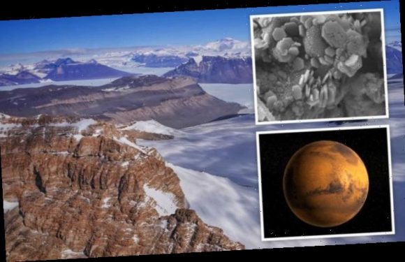 Antarctica bombshell: Mars mineral found trapped in polar ice can link Earth to Red Planet