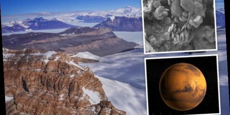 Antarctica bombshell: Mars mineral found trapped in polar ice can link Earth to Red Planet