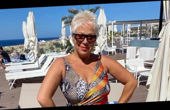 Loose Women’s Denise Welch strips to lingerie to show off two stone weight loss