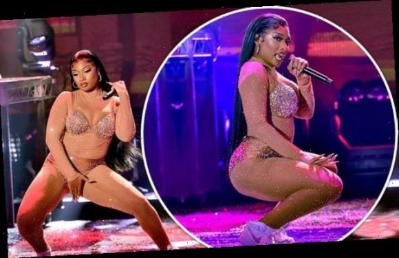 Megan Thee Stallion puts on a very racy performance in NYC