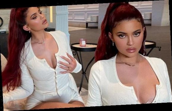 Kylie Jenner puts on a busty display in latest snaps