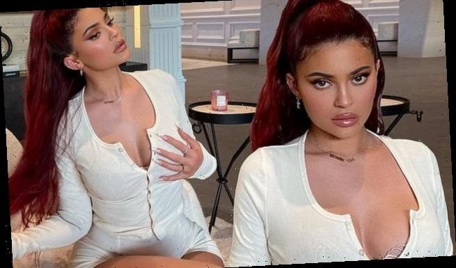 Kylie Jenner puts on a busty display in latest snaps