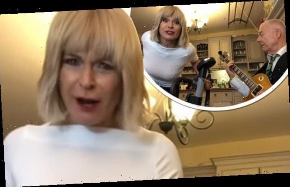 Toyah Willcox delivers bizarre performance on exercise bike from home