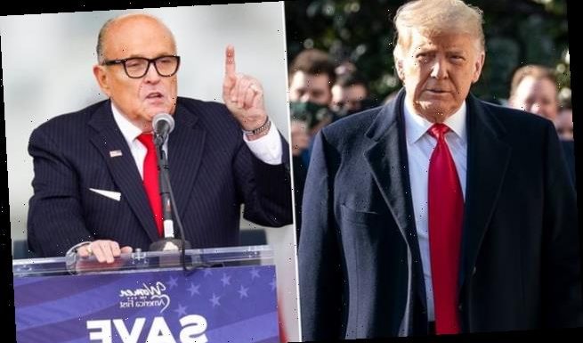 Trump 'orders aides not to pay Giuliani's $20,000-a-day legal fee'