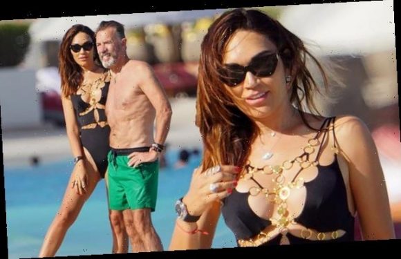 Nigora Whitehorn and husband Duncan Bannatyne enjoy St. Barts trip