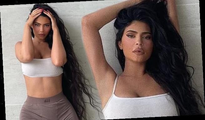 Kylie Jenner strips off to just boxers and a bra in sexy new Instagram