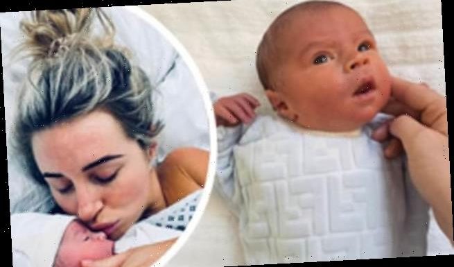 Dani Dyer reveals she has named her 'perfect' baby boy Santiago