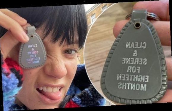 Lily Allen proudly marks her latest sobriety milestone