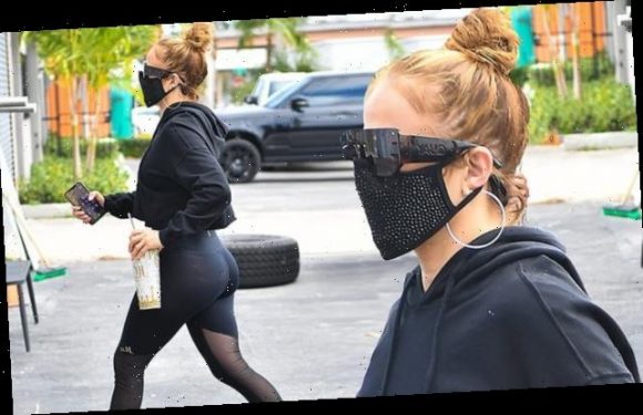 Jennifer Lopez, 51, shows off pert bottom as she heads to a Miami gym