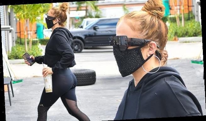 Jennifer Lopez, 51, shows off pert bottom as she heads to a Miami gym
