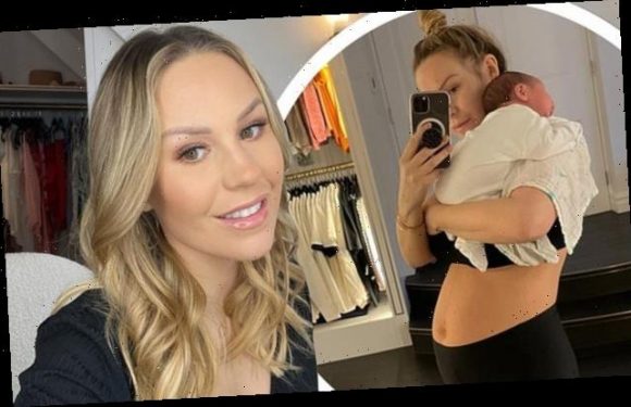 Kate Ferdinand applied make-up for first time since son's birth