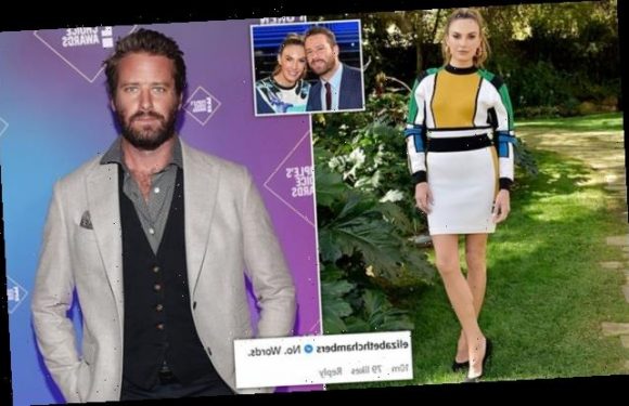 Armie Hammer's estranged wife Elizabeth Chambers breaks silence