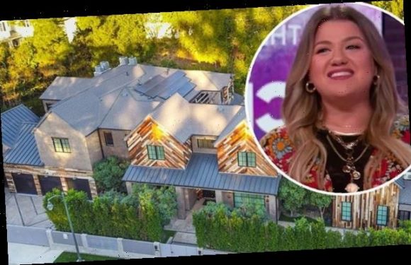 Kelly Clarkson RELISTS the Encino mansion she shared with ex husband