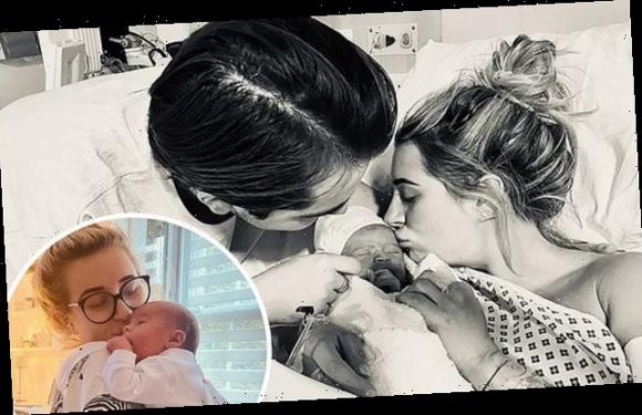 Dani Dyer shares tribute to newborn son and boyfriend Sammy Kimmence