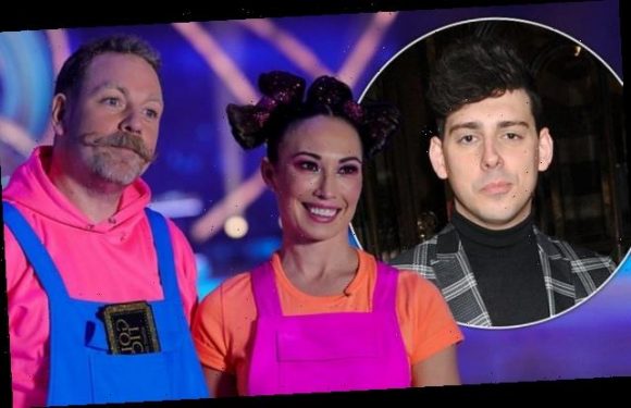 Dancing On Ice's Rufus Hound 'falls out with pro Robin Johnstone'