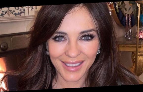Liz Hurley wows in plunging dress ahead of Drag Race UK debut