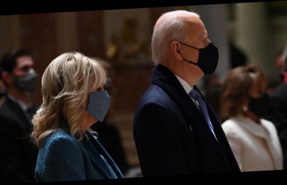 Dr. Jill Biden's Blue Inauguration Outfit Signifies "Trust, Confidence, and Stability"