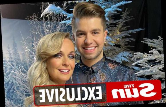 Dancing on Ice star Sonny Jay DROPS partner Angela during dangerous headbanger-style lift as they ramp up rehearsals