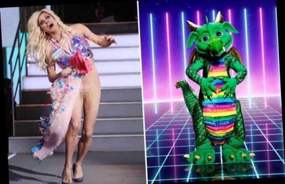 The Masked Singer viewers are convinced Courtney Act is the dragon after figuring out 'shoe clue'