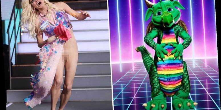 The Masked Singer viewers are convinced Courtney Act is the dragon after figuring out 'shoe clue'