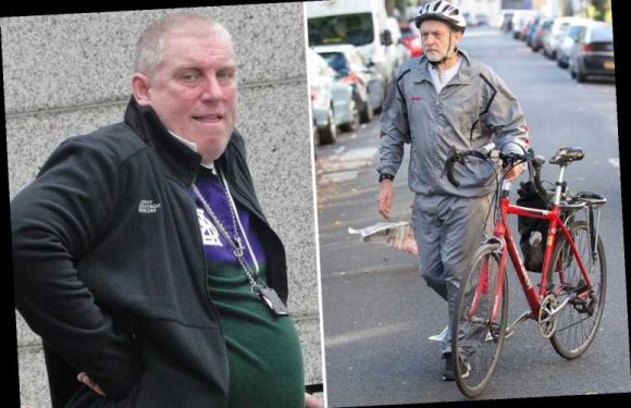 Yob plumber spat at Jeremy Corbyn and hurled abuse at his wife near their home