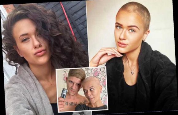 Mum reveals 'heartbreaking' moment her boyfriend shaved her head – after losing job due to Covid made her hair fall out