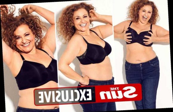 Nadia Sawalha, 56, shows off her curves in bra and says she's sexier when she's not 'done up like a dog's dinner’