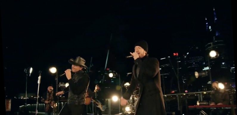 Tim McGraw, Tyler Hubbard Give Live Debut of 'Undivided' at 'Celebrating America'