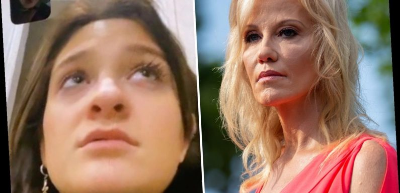 Kellyanne Conway accuses daughter Claudia of being an ‘addict’ and tells cops 'she may not make it' after 'nude leak'