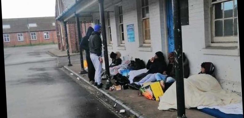 Covid outbreak as 120 people test positive at asylum seeker camp in Kent army barracks