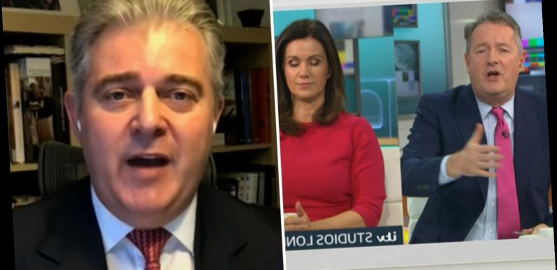 Piers Morgan explodes at government minister who has 'no idea' why Britain has worst Covid death rate in the world