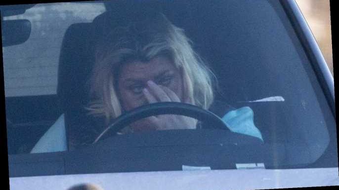 Gemma Collins looks downcast after revealing parents' coronavirus battle in hospital