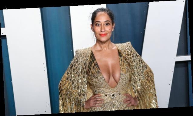 Tracee Ellis Ross, 48, Looks Identical To Her Mom Diana Ross In Metallic Crop Top — See Pic