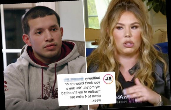 Teen Mom Kailyn Lowry slams troll who claims she has 'no morals' as fans suspect star is back with ex Javi Marroquin