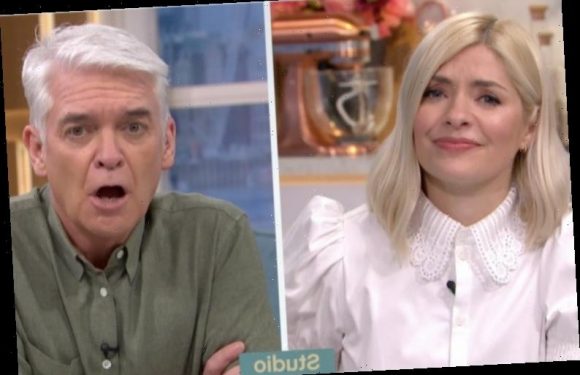 Holly Willoughby horrified as Phil Schofield screams down the phone at This Morning viewer's partner who keeps sniffing