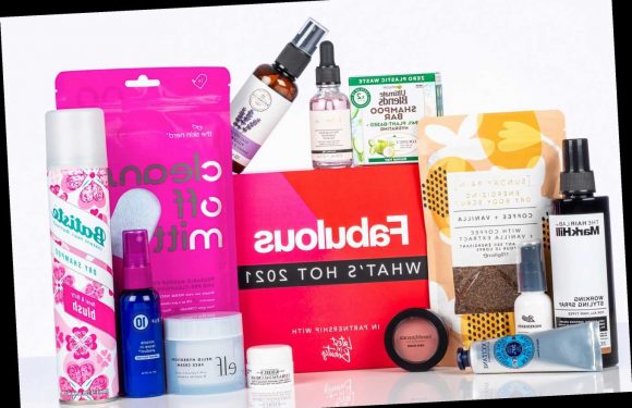 Get £128 worth of this year’s hottest beauty must-haves for just £32 in Fabulous’ What’s Hot 2021 box