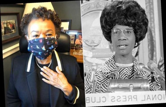 Rep. Barbara Lee Wears Boundary-Breaking Congresswoman Shirley Chisholm's Pearls on Inauguration Day