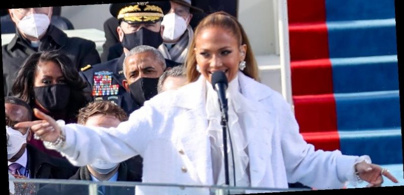 Watch Jennifer Lopez’s Inauguration Performance (Where She Added a ‘Let’s Get Loud’ Reference!)