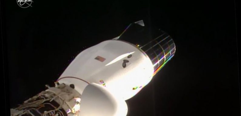 SpaceX's Crew Dragon cargo ship departure from space station postponed because of weather