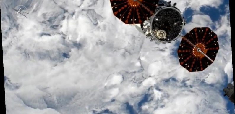 Northrop Grumman’s Cygnus spacecraft departs space station, will test new tech before destruction