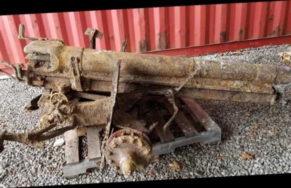WWI cannon found 4,000 miles away from where it was last fired