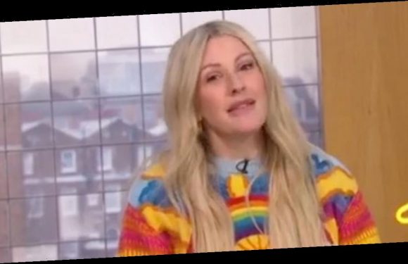 Ellie Goulding says she hid baby bump under husband’s coat amid secret pregnancy