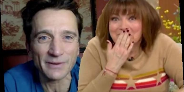 Lorraine Kelly forced to apologise after Graham Bell swears live on air ’S***!’