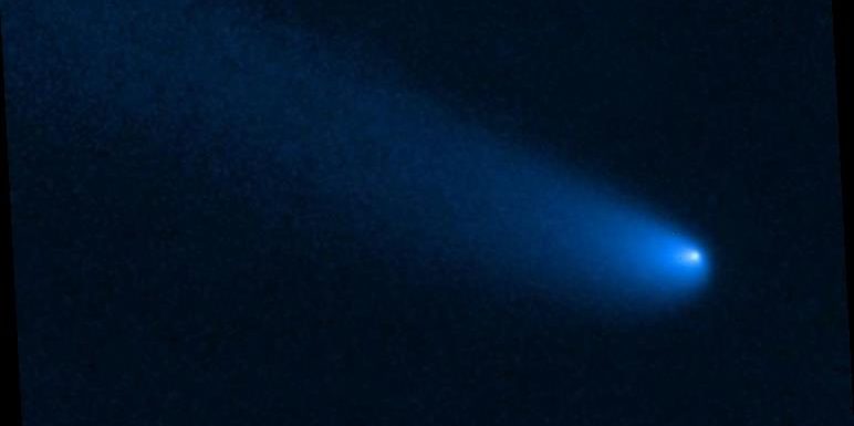 NASA’s Hubble spots comet with 400,000mile long tail lingering near Jupiter asteroids