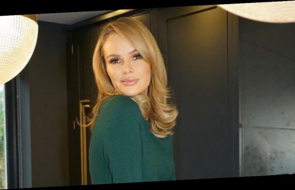 Amanda Holden floors fans with sweet snap as she poses with lookalike daughters