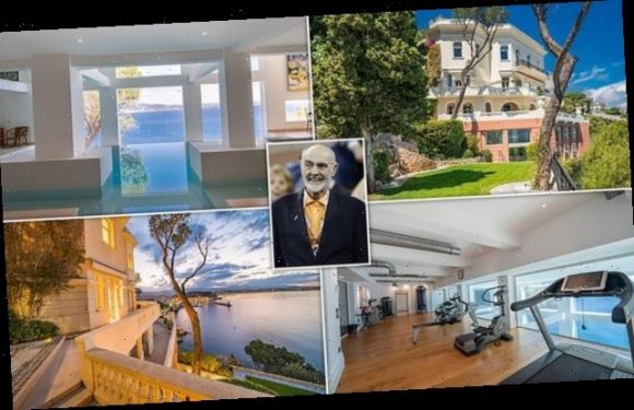 Sir Sean Connery's seafront villa has price SLASHED by half to £13.3M