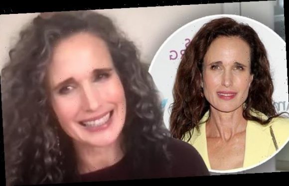 Andie MacDowell loves being a 'silver fox' after ditching her routine