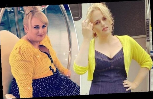 Rebel Wilson sizzles in denim as she debuts slender frame after split